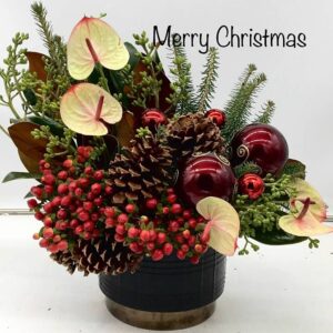 * CHRISTMAS FLOWERS ARRANGEMENT *